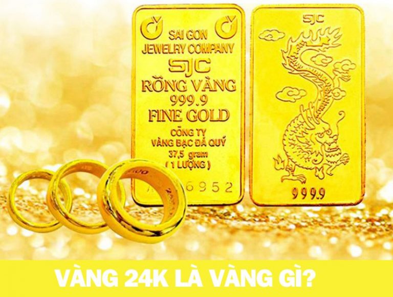 Vàng 24k là gì? Phân biệt sự khác nhau giữa vàng 24k và vàng 9999