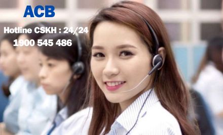 Tổng đài ngân hàng ACB – Hotline CSKH miễn phí hoạt động 24/7
